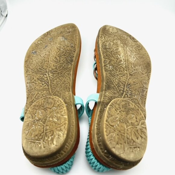 Patrizia by Spring Step Gadelina Sandals in Mint Green, Women's US 8.5, EU 39 - Picture 8 of 8